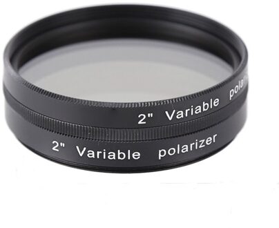 1.25 2 Inch Filter Variabele Polarisatie Voor Astronomie Monoculaire Telescoop & Oculair Filter Uitstekende F9147 2 duim