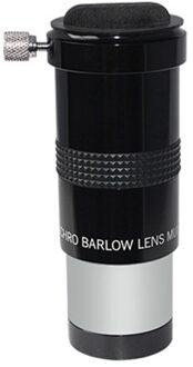 1.25 Inch 3X Barlow Lens Voor Telescoop Oculair Metalen Gebruikt Voor Astronomische Fotografie