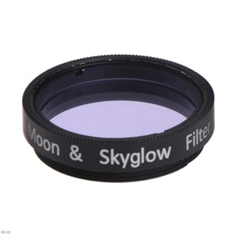 1.25 Inch Maan En Skyglow Filter Voor Astromomic Telescoop Oculair Oculaire Metalen Frame Optische Glas 19QB