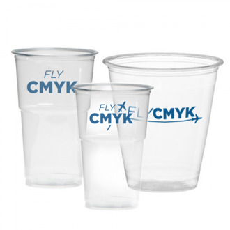 1.250x bedrukte plastic bekers (1250 st) drukken