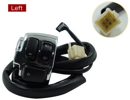 1 "25Mm Stuur Schakelaar Voor Harley Sporster 883 1200 Xl Xr Xlh V-ROD Touring Softail Dyna Fat bob Low Rider Super Glide links