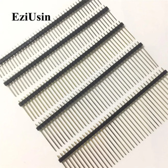 1.27mm 1.27 Single Double Row Male Breakaway PCB Board Pin Header Long 11mm 12mm Connector Strip Pinheader