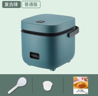1.2L Mini Rijstkoker Multifunctionele Enkele Elektrische Rijstkoker Non-stick Huishoudelijke Kleine Koken Machine Maken Porriage soep wit / VS