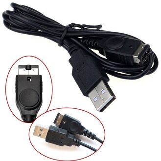 1.2M 3.9ft Zwart Usb Opladen Advance Line Cord Charger Kabel Compatibel Voor Sp/Gba/Ds/Voor nds