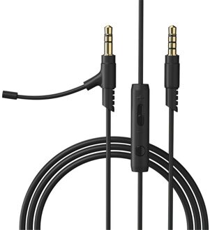 1.2M Boom Microfoon Kabel Microfoon Voor 3.5Mm Hoofdtelefoon Met Condensator Microfoon Voor Telefoon T84C