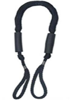 1.2M Elastische Stretch Touw Boot Meertroskabel A8K9 zwart