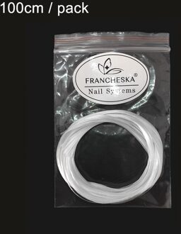 1/2M Glasvezel Nail Extension Zijde Glasvezel Nail Vorm Uv Gel Building Fiber Glas Franse Acryl Diy manicure Accessoires 1M