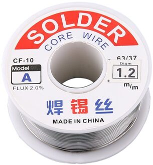1.2Mm 2% Flux Tin Lood Rosin Roll Core Zilver Soldeer Lassen Solderen Repareren Tool Reel Melt Kit Elektrische smelten