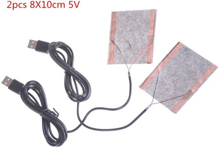 1/2Pcs 2-12V Winter Outdoor Thermische Warm Wanten Heater Voor Handschoenen Pad Handschoenen Verwarmde Pads elektrische Verwarming Element 5