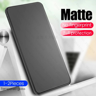 1/2PCS 9D Frosted Matte Protective Glass For Xiaomi Redmi Note 9 8 7 Pro 9A 9C 8T 8A 7A Poco X3 NFC Screen Protectors Film Cover