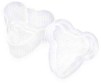 1/2Pcs Driehoekige Vorm Diy Sushi Mold Onigiri Rijst Bal Voedsel Druk Sushi Maker Mold Sushi Kit Japanse keuken Bento Accessoires 1stk-beer