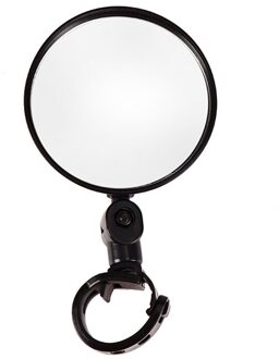 1/2Pcs Fiets Achteruitkijkspiegel Stuur Spiegel Fietsen Achteruitkijkspiegel Mtb Racefiets Scooter Siliconen Handvat Spiegel Fiets accessoires 1 stuk