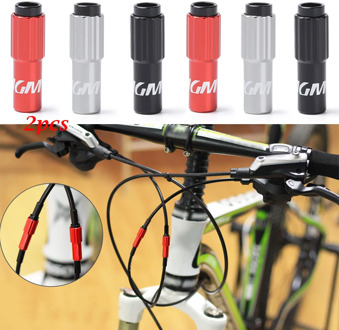 1/2pcs MTB Bikes Shift Connector Micro Adjustable Screws Cables Line Parts Road Bike Shifter Adjust Housing Caps Regulator