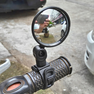 1/2PCS Practical Adjustable Bicycle Rearview Wide-angle Handlebar Convex Mirrors Mountain Bike Accessories