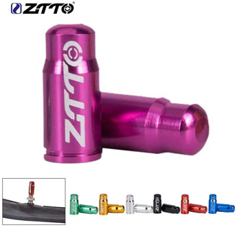 1/2Pcs Tire Valve Cover Bicycle Anti-theft Valve Cover Aluminum Alloy MTB Accessories