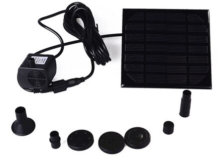 1.2W Solar Waterpomp Zwembad Solar Fontein Vijver Tuin Water Sprinkler Sproeiers Solar Fontein Tuin Vijver Decoratie Fontein