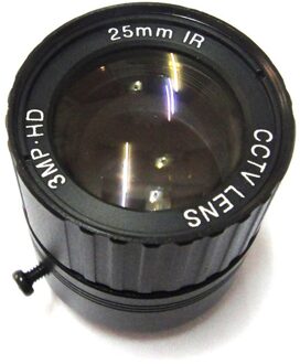 1/3 "3mp 25Mm Cctv Lens View 70M 11 Graden F1.2 Ir Vaste Iris Cs Mount Voor Veiligheid ccd Camera
