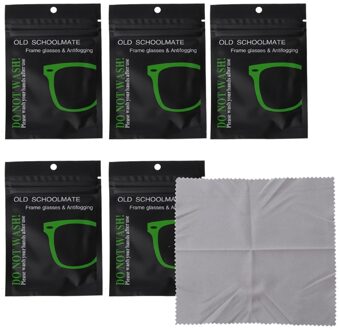 1/3/5/10Pcs Nieuw Type Anti-Fog Bril Schoner Microfiber Brilpoetsdoekje Voor lens Telefoon Scherm Schoonmaken Doekjes Eyewear 1 zak