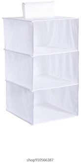 1/3/5-Plank Opknoping Closet Organizer Oxford Doek Opvouwbare Ondergoed Opbergrek Kleding Handtas A14 21 wit-03