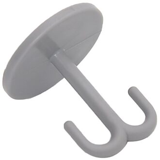 1/3/5 x Sterke Lijm Stickers Muur Haken Hanger Voor Keuken Wasruimte licht grijs