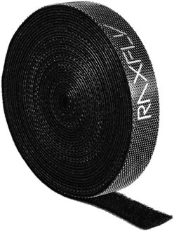 1/3/5M Raxfly Ultra Dunne Micro Zachte Nylon Haak Geknikte Bandage Loop Fastener Magic Tape Clip houder Kabelbinders Strap