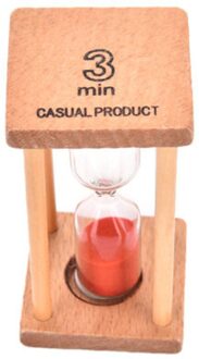 1/3/5Min Houten Zand Zandloper Zandloper Timer Klok Home Decor Keuken Timer Zand Tafel Klok reloj De Arena Песочные Часы B