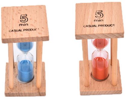 1/3/5Min Houten Zand Zandloper Zandloper Timer Klok Home Decor Keuken Timer Zand Tafel Klok reloj De Arena Песочные Часы