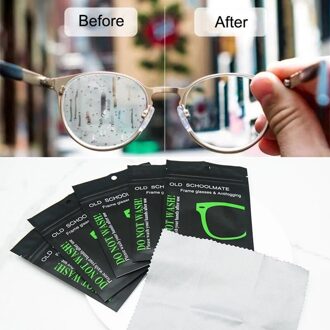 1/3/5Pc Anti-Fog Glazen Doek Cleaner Microfiber Brilpoetsdoekje Voor Lens Telefoon scherm Schoonmaken Doekjes Eyewear 3stk