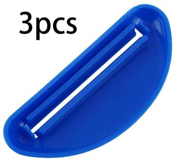 1/3/5Pcs Plastic Draagbare Tube Squeezer Dispenser Hands Free Huishoudelijke Squeeze Dispenser Willekeurige Rolling Tandpasta Badkamer tool 3stk(willekeurig)