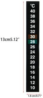 1/3/5Pcs Stick-On Digitale Aquarium Aquarium Koelkast Thermometer Sticker Meting Stickers Temperatuurregeling gereedschap Producten 1stk