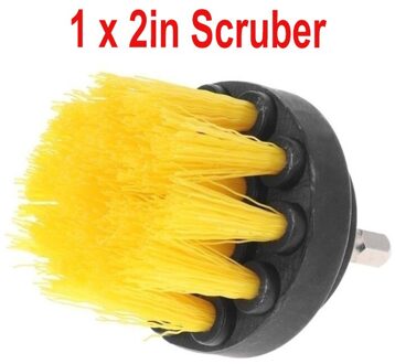1/3/6/12Pcs Elektrische Scrubber Borstel Boor Borstel Kit Plastic Ronde Borstel Voor Tapijt glas 4 ''Autobanden Nylon Borstels 1 stk