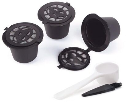 1/3/6Pcs Koffie Capsule Voor Nespresso Hervulbare Capsule Filter Herbruikbare Cafe Gereedschap Food Grade Materiaal Milieu bescherming