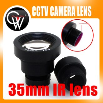 1/3 ''Cctv 35Mm Lens F2.0 Cctv Mtv Board 650 Ir Filter Lens Voor Hd Ahd Beveiliging Cctv Video camera 'S