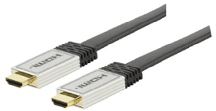 1.3 High Speed HDMI platte kabel - 10 m - Zwart