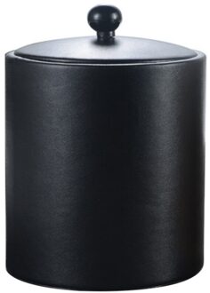 1.3L Roestvrij Staal Ijs Emmer Lederen Ijsemmer Europese Stijl Wijn Rode Wijn Bar Ktv Benodigdheden Champagne Emmer zwart