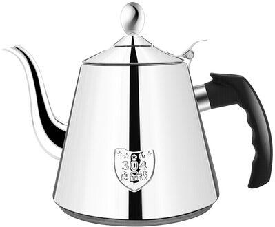 1.3L Roestvrij Staal Theepot Koffiepot Waterkoker Met Filter Grote Capaciteit