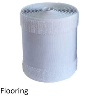 1/3M Zachte Verstelbare Klittenband Bureau Draad Kabel Cover Voor Vloer/Tapijt/Kofferbak/Bureau Kantoorbenodigdheden 1m for floor