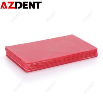 1.3mm/240g 1 box Dental Lab Material Base Plate Red Dental Wax Dentist Auxiliary Material Thickness 1.3mm/2.0mm For Dental Lab
