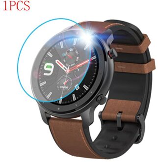 1/3PC Clear Film Gehard Glas Screen Protector voor AMAZFIT GTR Smart Horloge 42/47mm Smart horloge Beschermende accessoires #722 1stk / 42MM