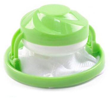1/3Pcs Ronde Mesh Filter Bag Drijvende Stijl Wasmachine Wol Filtratie Ontharing Apparaat Wasmachine Schoonmaken bal groen