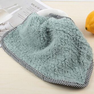 1/3Pcs Zachte Absorberende Schotel Handdoeken Washandjes Sneldrogend Schotel Rags Herbruikbare Vaatdoek Thuis Keuken Poetsdoeken groen / 3stk