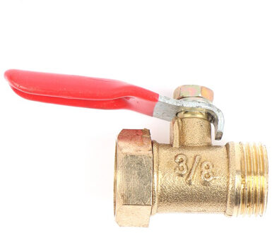 1/4 ''3/8'' 1/2 ''Messing Kogelkraan Bsp Schroefdraad Air Water Olie Flow Control Sanitair Montage 1Pcs