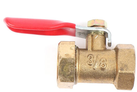 1/4 ''3/8'' 1/2 ''Messing Kogelkraan Bsp Schroefdraad Air Water Olie Flow Control Sanitair Montage 1Pcs