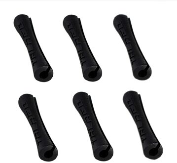1/4/8/12Pcs Bike Brake Shift Lijn Kabel Beschermhoes Fiets Frame Paintrubber Protector Cover 6 stk