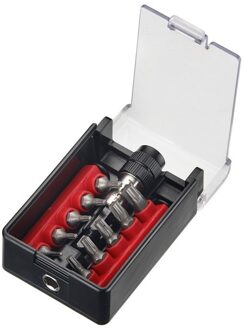 1/4" Bit set torx met gat 11 delig 21113T