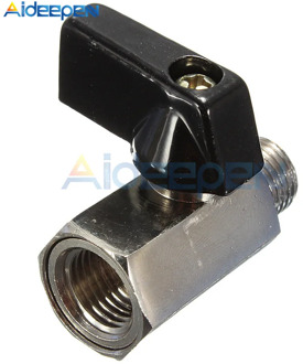 1/4" Bsp Ball Valve Tap Male to Female Air Compressor Hose Connector