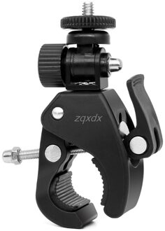 1/4 Camera Dv Dslr Bike Fietsstuur Klem Beugel Statief Schroef Clip Voor Holding Lcd Monitor Dslr camera