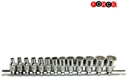 1/4" Doppenset 12-kant 13 delig 2133