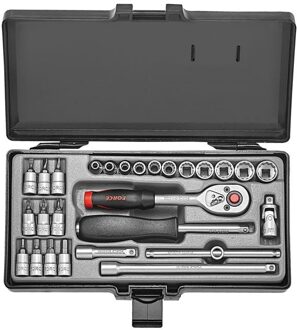 1/4" Doppenset 12-kant 27 delig 2281