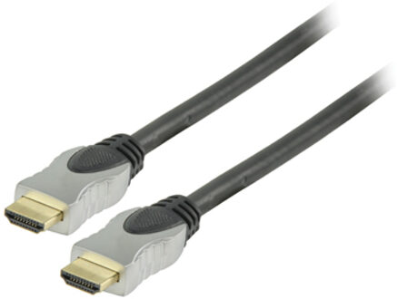 1.4 High Speed HDMI kabel - 0.75 m - Donkergrijs